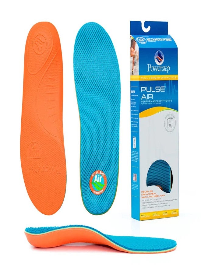 Powerstep Insoles, Pulse Air, Running Shoe Pain Relief Insert, Breathable Fabric, Women and Men - Image 1